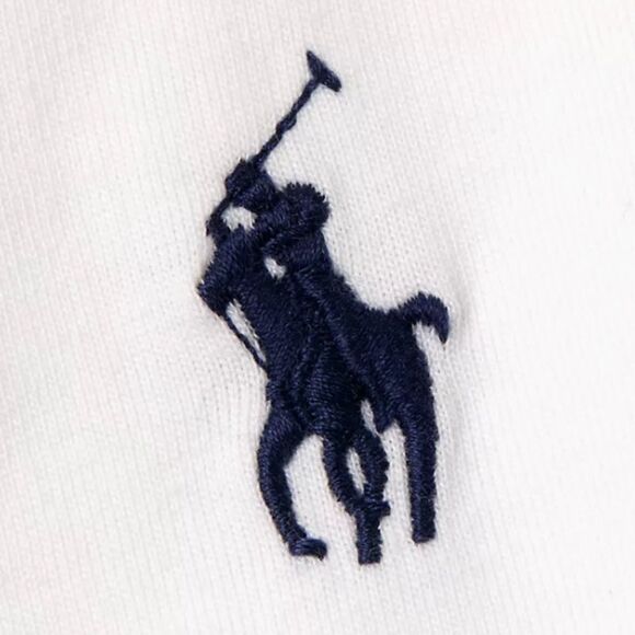 Polo Ralph‎ Lauren Jersey Crewneck Classic-Fit T-shirt white NWT in pkg - Picture 2 of 8